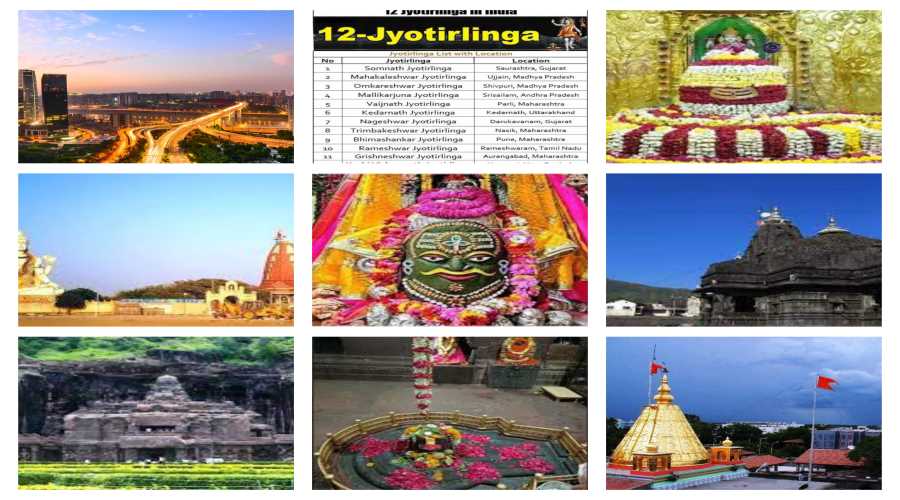 Embark on a Spiritual Odyssey: Bangalore to Jyotirlinga Tour Package - Explore the Sacred Essence of 12 Divine Temples!